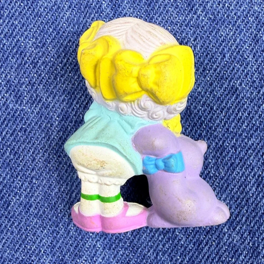 Vintage 1983 Strawberry Shortcake Angel Cake Souffle PVC Figure AGC 83 Toy